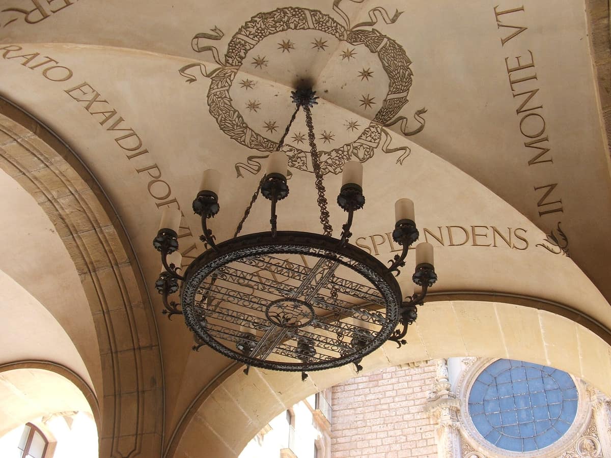 The monastery of Montserrat