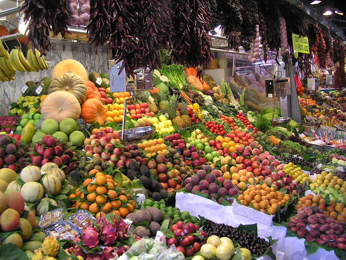 La Boqueria market, Barcelona