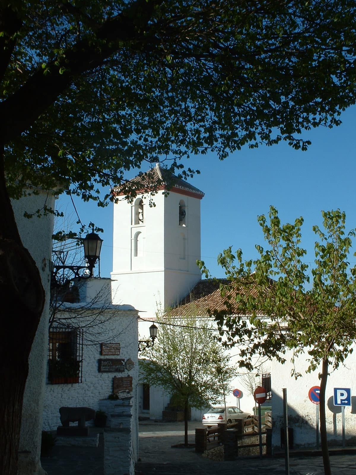 A white village in the Alpujarra