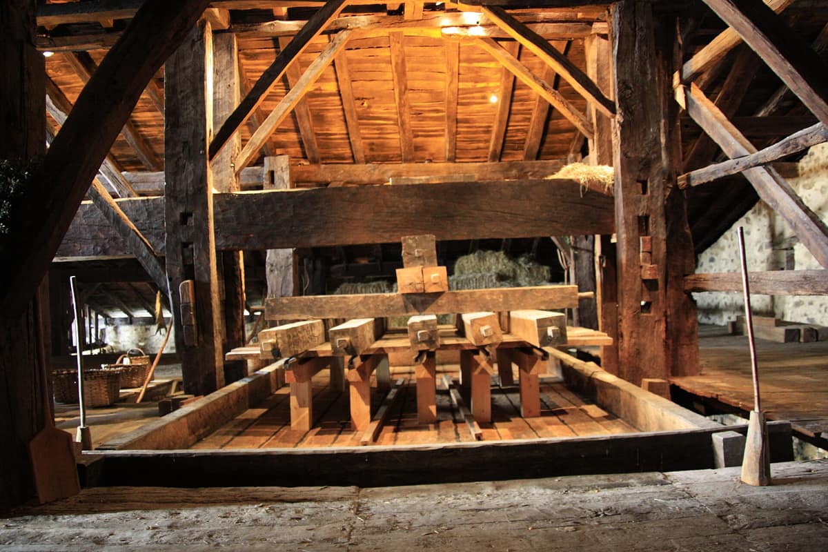 A Basque cider house (sagardotegi)
