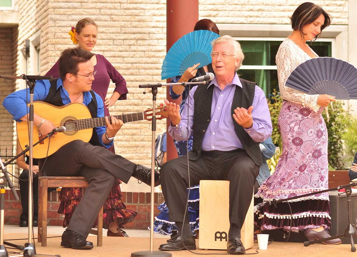 A flamenco performance